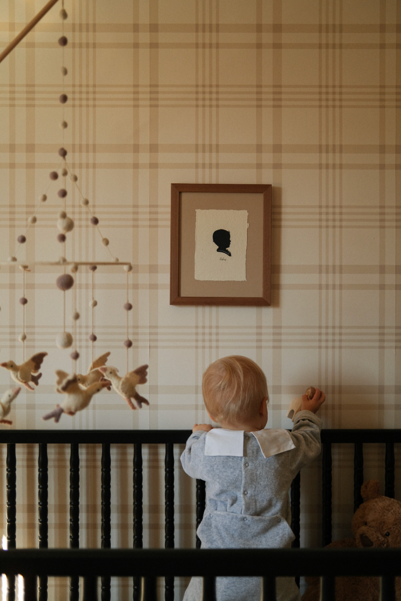 Custom Silhouette on Handmade Paper