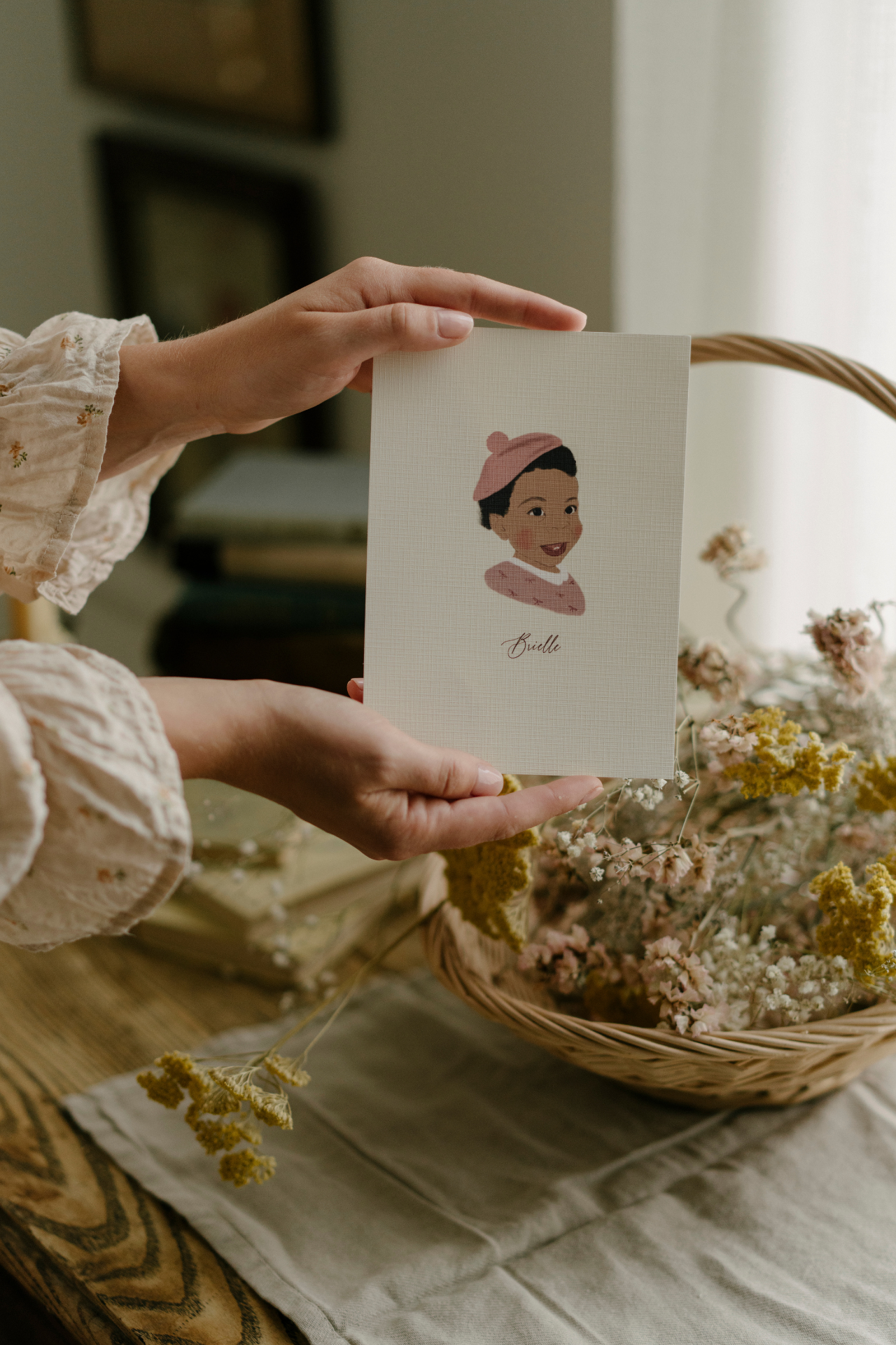 Petite Child Portrait – Linen