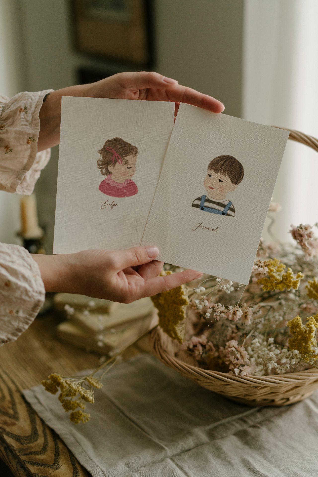 Petite Child Portrait – Linen