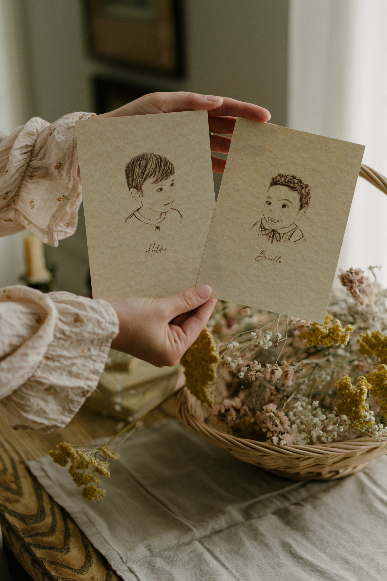 Custom Chestnut Sketch - Digital Only