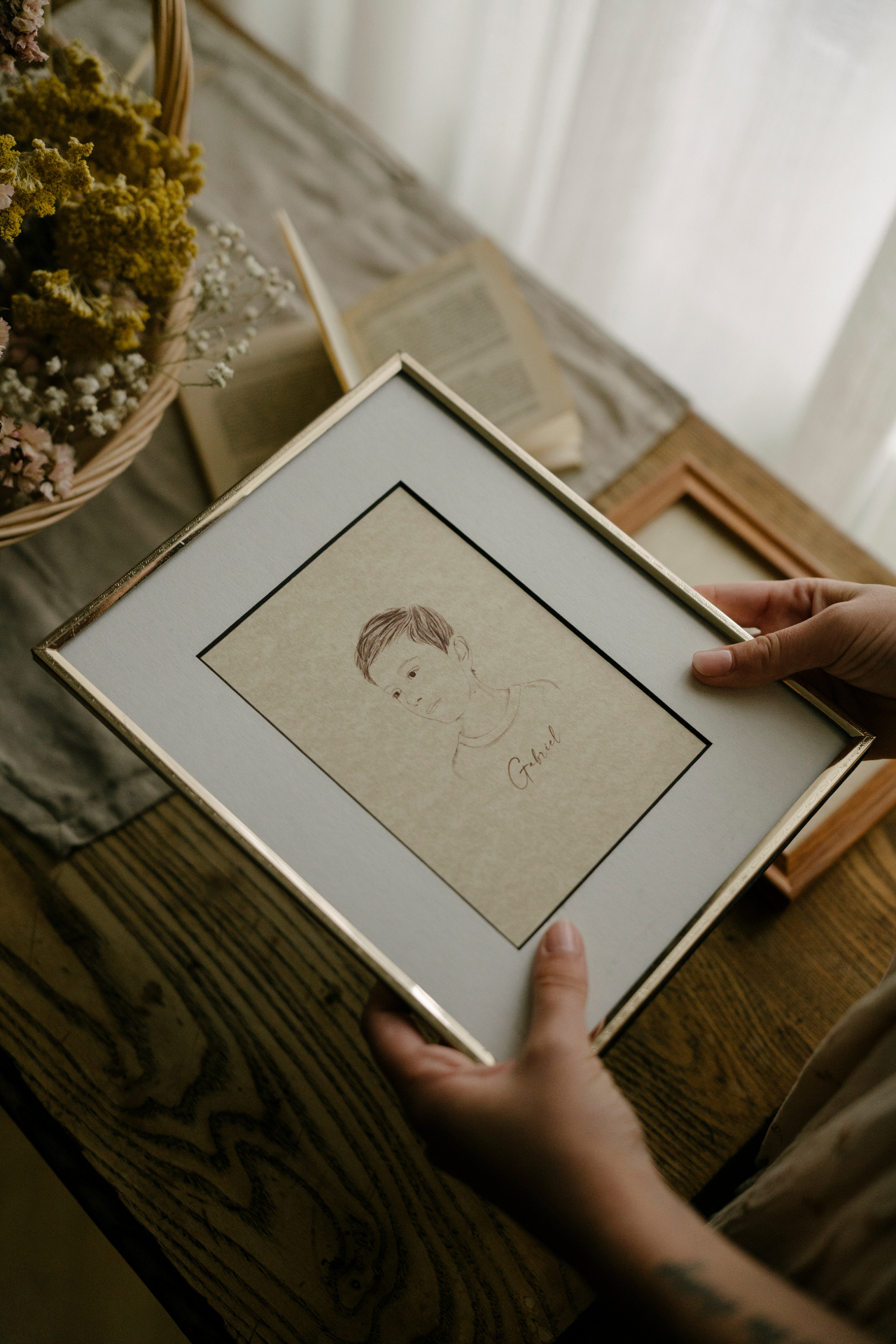 Custom Chestnut Sketch - Digital Only