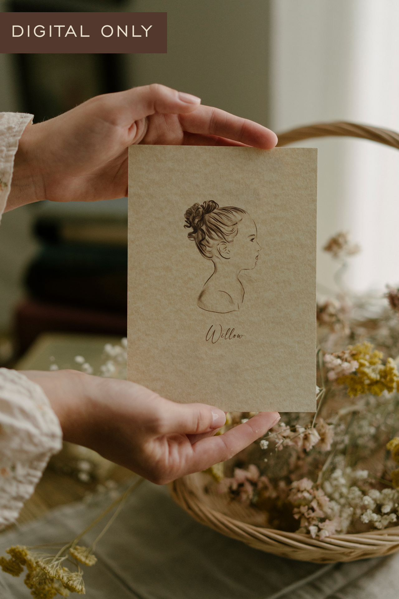 Custom Chestnut Sketch - Digital Only