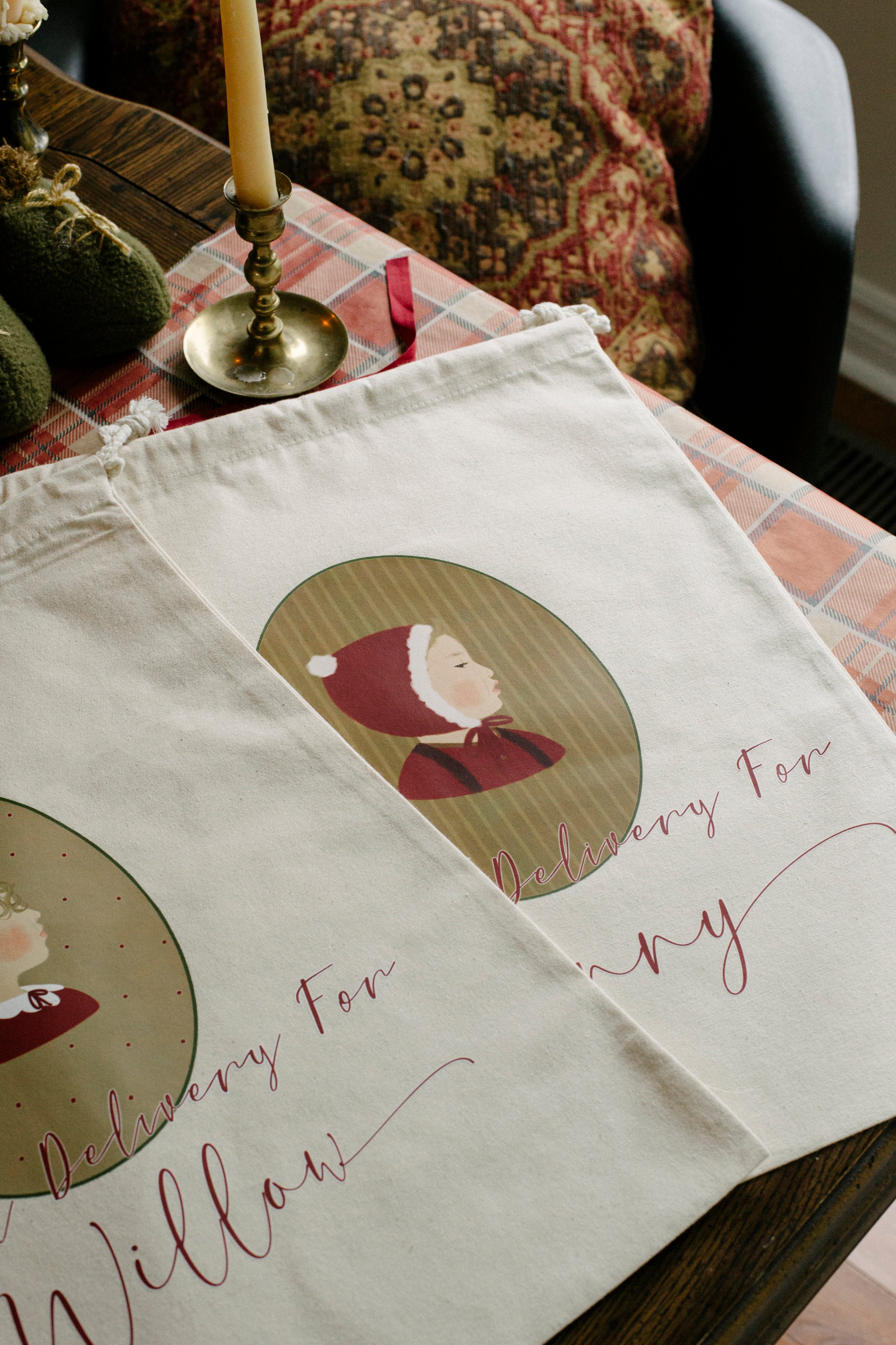 Custom Heirloom Christmas Bag