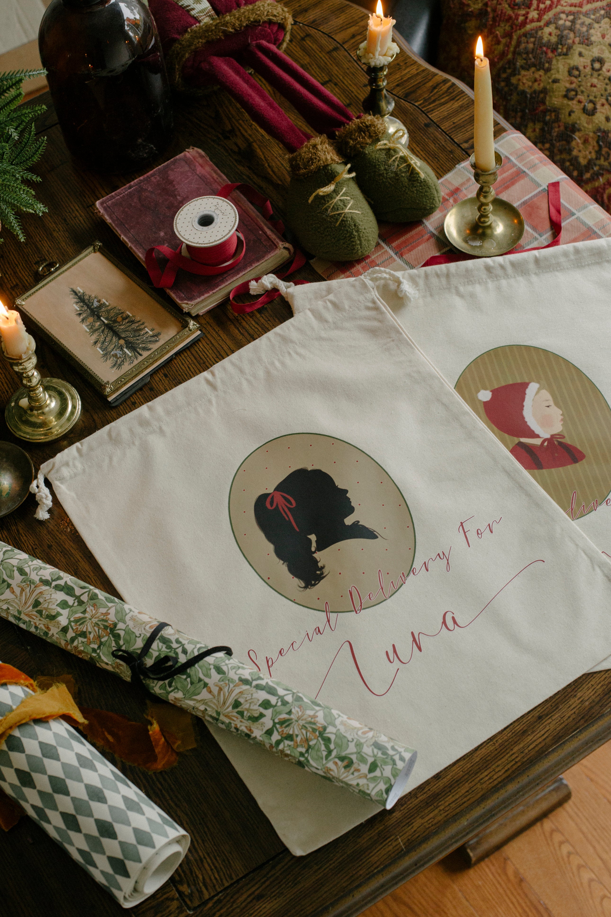Custom Heirloom Christmas Bag