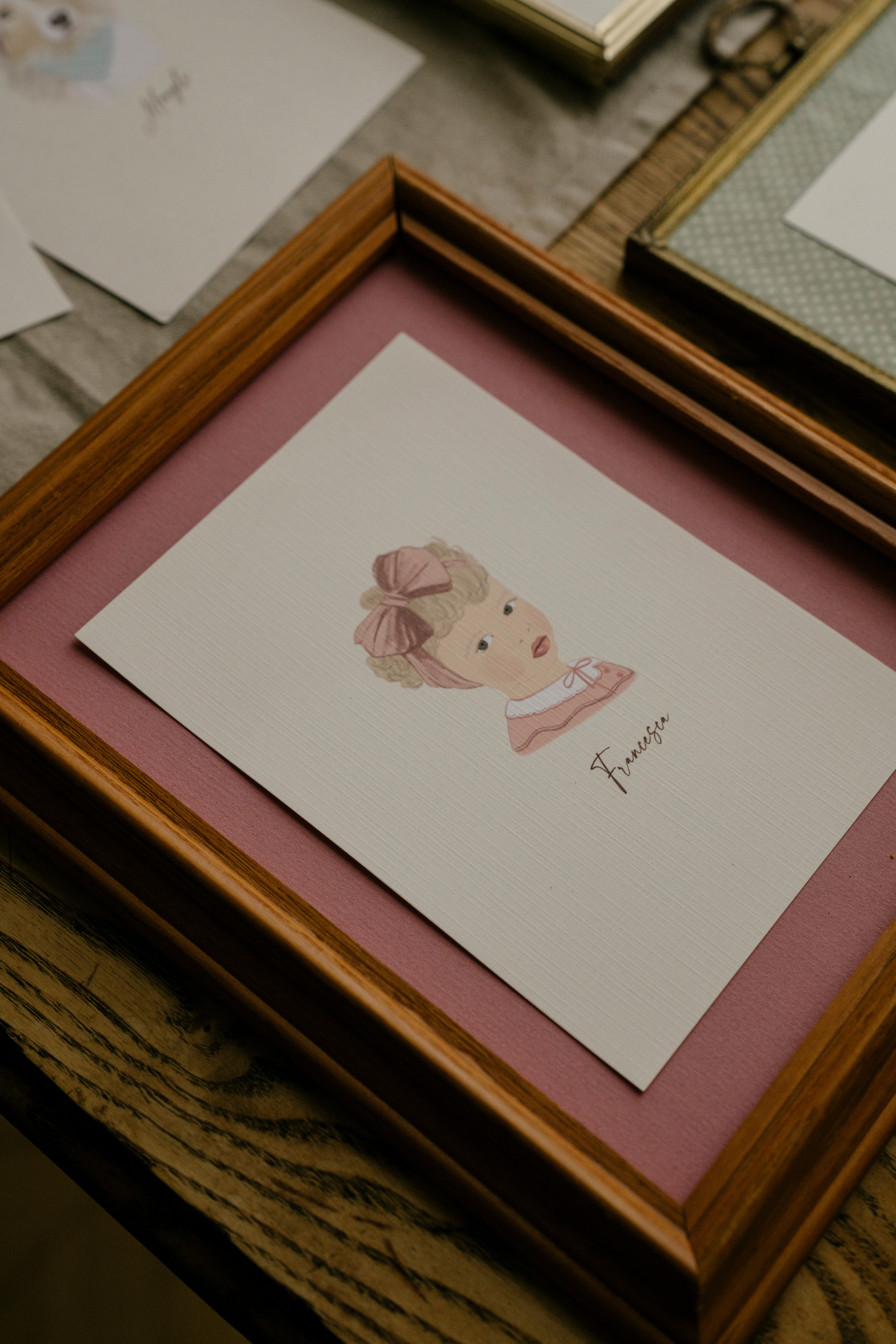 Petite Child Portrait – Linen