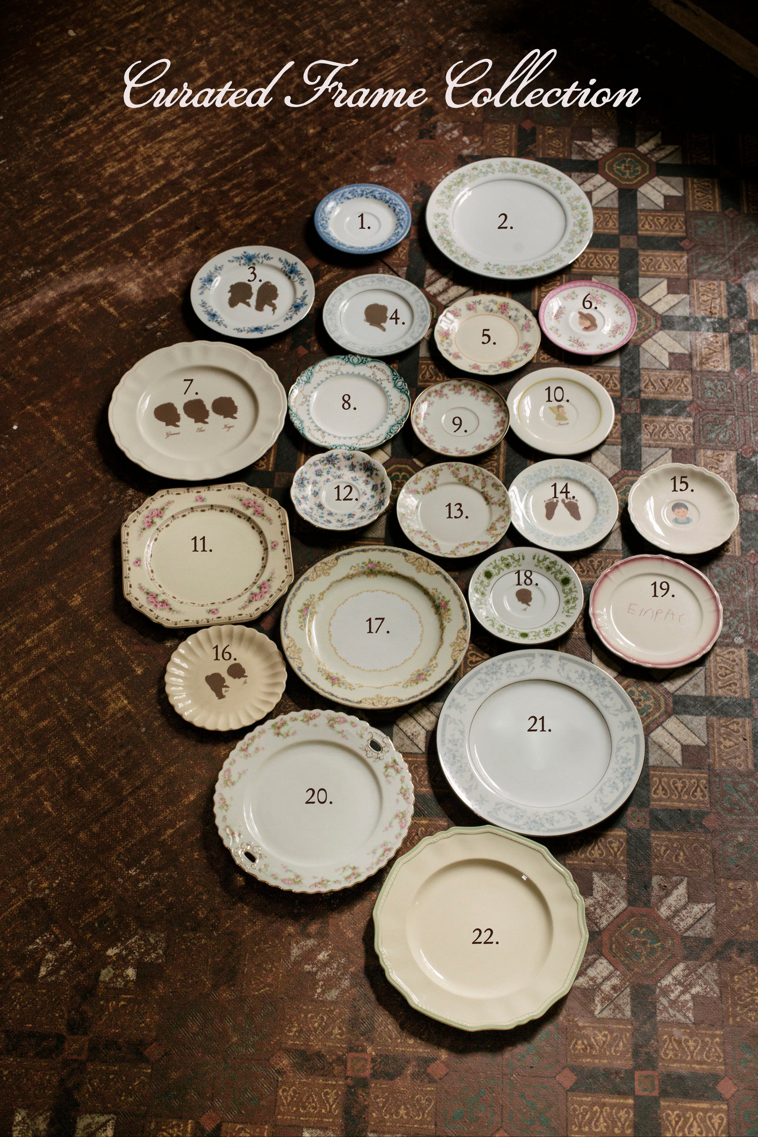 Step 1: Custom Decorative Portrait Plate - June