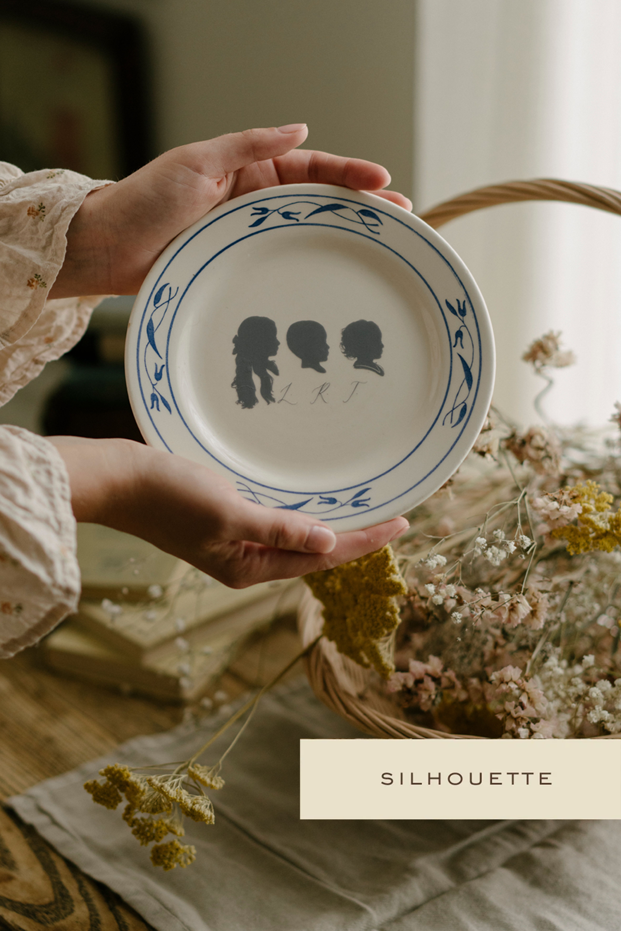 Step 1: Custom Decorative Portrait Plate - June