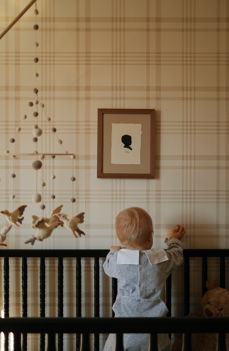 Handmade Paper Silhouette Print