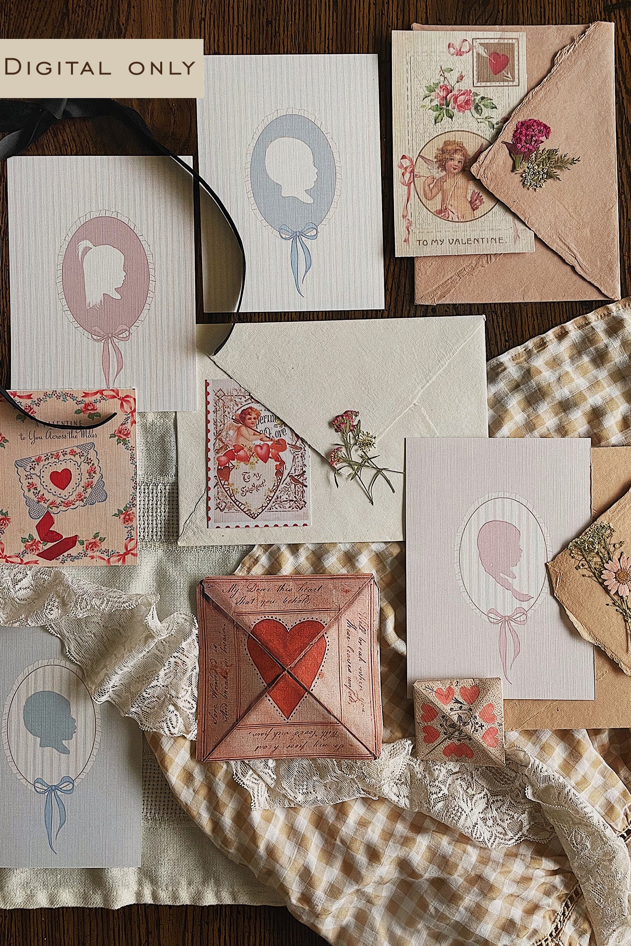 Valentine's Silhouette - Digital Only - New Design