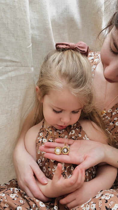 Silhouette Locket - (Locket Only/No Chain)